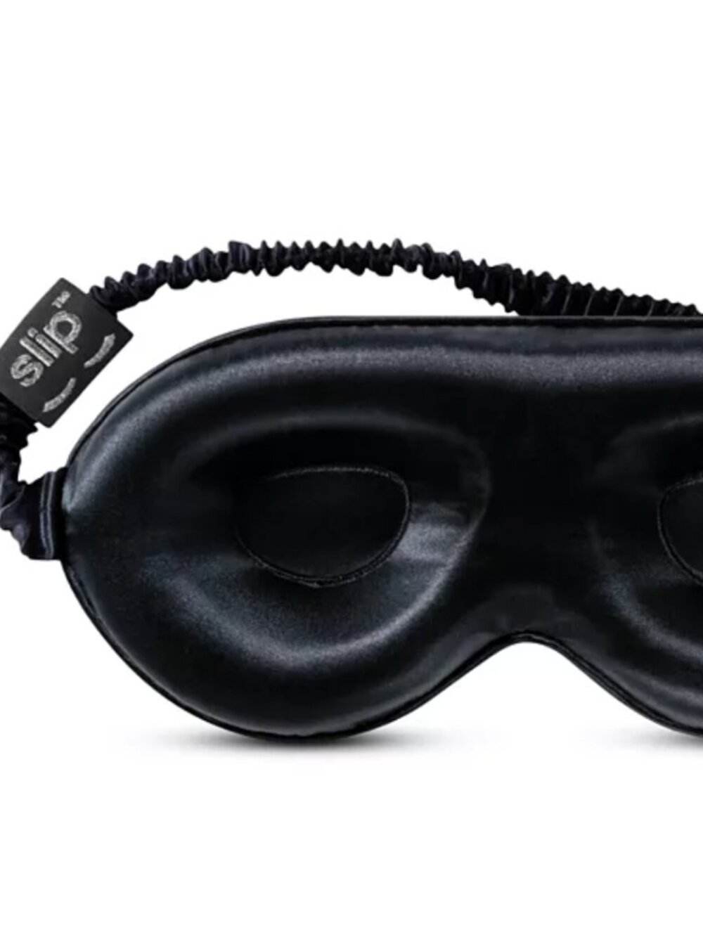 New Slip Pure Silk Contour Sleep Mask, Black,